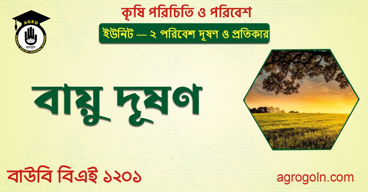 বায়ু দূষণ 1 বায়ু দূষণ