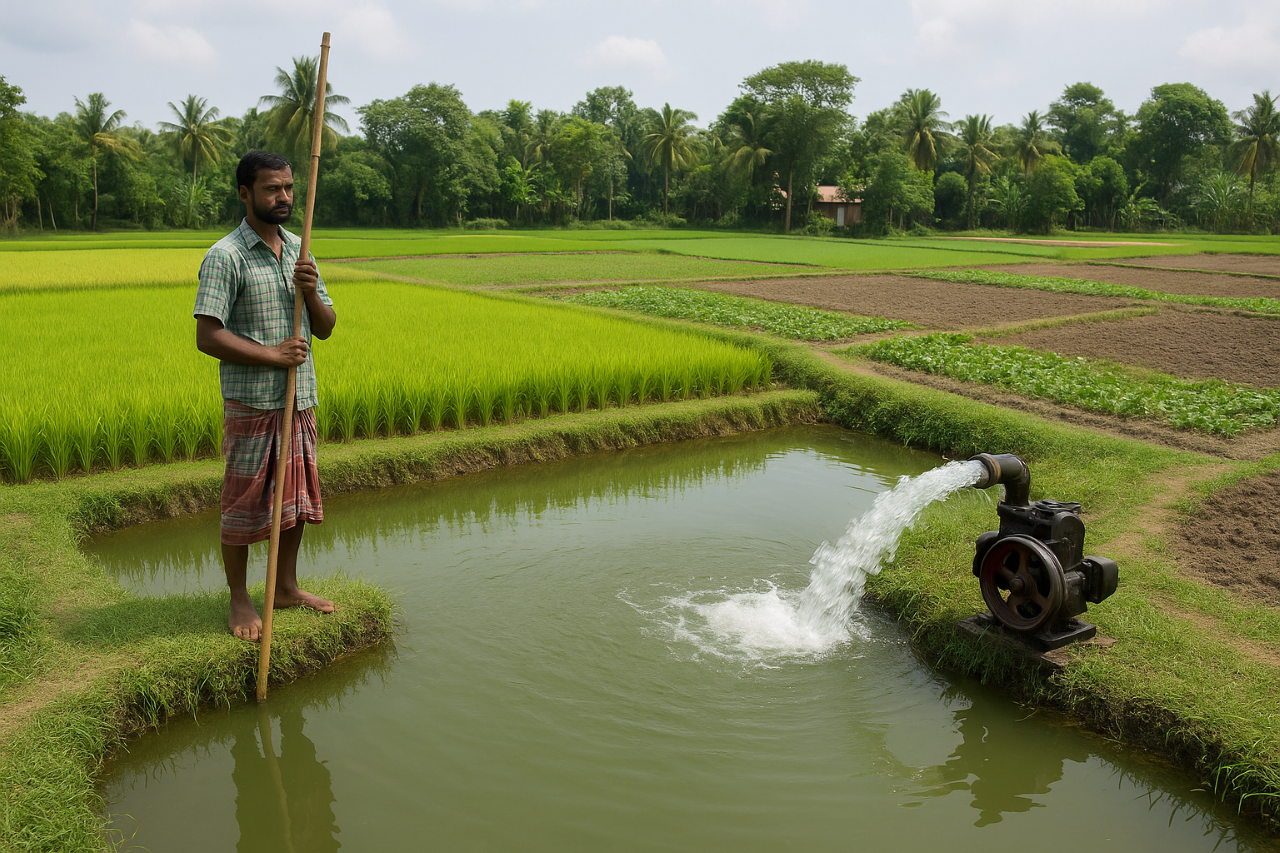 বাংলাদেশের কৃষির জন্য পানি সংরক্ষণ কৌশল